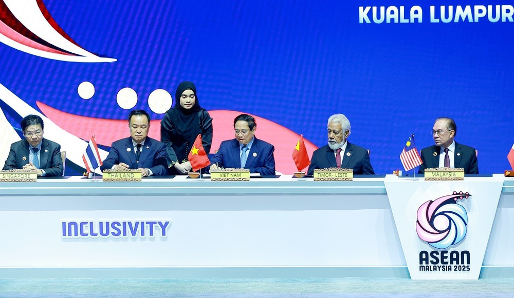 Hội nghị Cấp cao ASEAN 47: Chủ đề "Bao trùm và Bền vững" xuyên suốt các hội nghị - Ảnh 2. Hội nghị Cấp cao ASEAN 47: Chủ đề "Bao trùm và Bền vững" xuyên suốt các hội nghị - Ảnh 2.