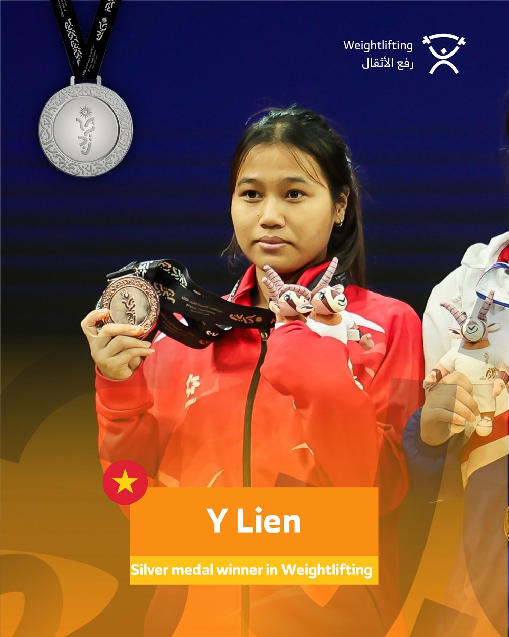 Nữ lực sĩ giành một lúc 2 huy chương cho Việt Nam tại Đại hội thể thao trẻ châu Á 2025 - Ảnh 1. Nữ lực sĩ giành một lúc 2 huy chương cho Việt Nam tại Đại hội thể thao trẻ châu Á 2025 - Ảnh 1.