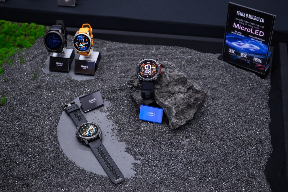 Garmin fēnix 8 MicroLED – Chuẩn hiển thị mới của thế giới smartwatch - Ảnh 1. Garmin fēnix 8 MicroLED – Chuẩn hiển thị mới của thế giới smartwatch - Ảnh 1.