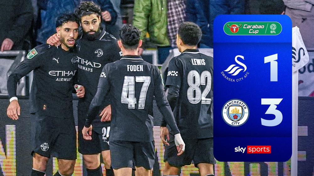 Cúp Liên đoàn Anh đêm qua: Man City, Arsenal thể hiện bản lĩnh, Chelsea thắng kịch tính 7 bàn - Ảnh 1.