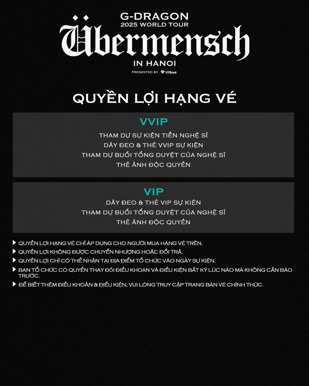 G-DRAGON 2025 WORLD TOUR [Übermensch] biểu tượng toàn cầu chính thức trở lại với chuyến lưu diễn được mong chờ bậc nhất tại các thành phố lớn - Ảnh 4.