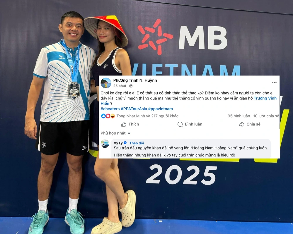 Trương Vinh Hiển khóa Facebook cá nhân vì bị CĐM công kích sau trận pickleball với Lý Hoàng Nam - Ảnh 2.