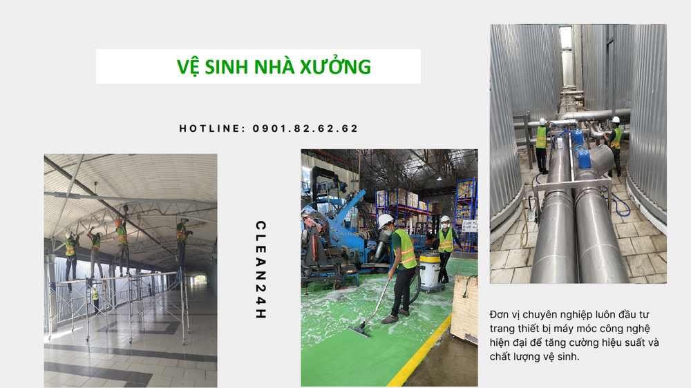 CLEAN 24H – Đơn vị cung cấp dịch vụ vệ sinh nhà xưởng uy tín, chất lượng - Ảnh 1.