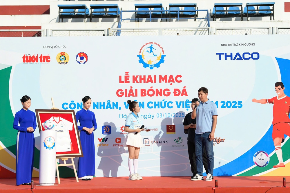 Khai mạc Giải bóng đá công nhân, viên chức Việt Nam 2025 - Ảnh 2.