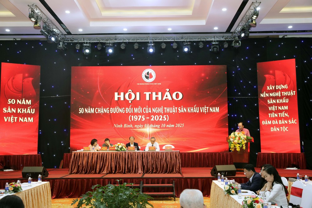 Gìn giữ, phát triển sân khấu Việt Nam - Ảnh 1.