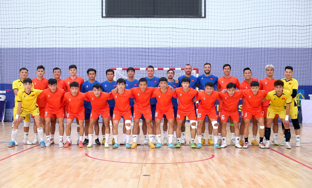 Futsal Việt Nam tập trung lực lượng tốt nhất cho SEA Games 33 - Ảnh 1.