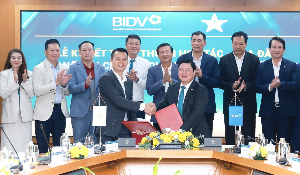 BIDV tăng cường hợp tác với các doanh nghiệp Sao Vàng đất Việt - Ảnh 1. BIDV tăng cường hợp tác với các doanh nghiệp Sao Vàng đất Việt - Ảnh 1.