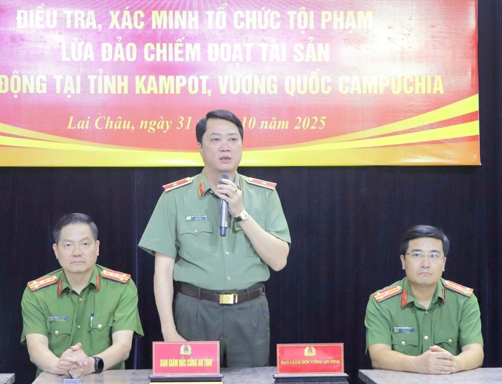 Điều tra, xác minh tổ chức tội phạm lừa đảo tại tỉnh Kampot, Vương quốc Campuchia - Ảnh 1. Điều tra, xác minh tổ chức tội phạm lừa đảo tại tỉnh Kampot, Vương quốc Campuchia - Ảnh 1.