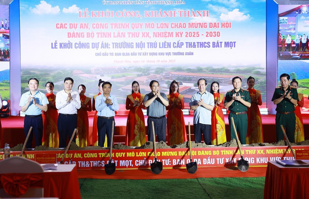 Đồng loạt tổ chức Lễ khởi công các trường nội trú liên cấp tại các xã biên giới vào ngày 9/11/2025 - Ảnh 1. Đồng loạt tổ chức Lễ khởi công các trường nội trú liên cấp tại các xã biên giới vào ngày 9/11/2025 - Ảnh 1.