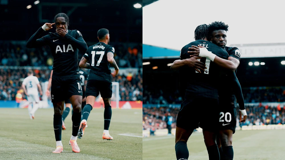 Tottenham vươn lên vị trí nhì bảng sau chiến thắng nghẹt thở trước Leeds United  - Ảnh 1.