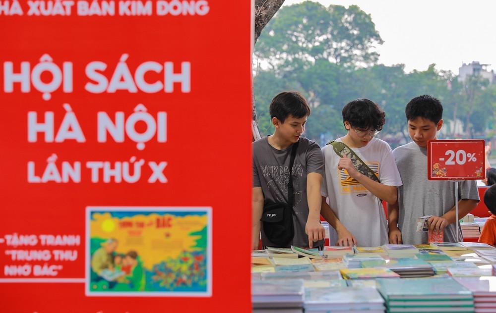 Hội sách Hà Nội 2025 lần thứ X - Năm 2025 &quot;Thăng Long - Hà Nội - Khát vọng vươn mình&quot;  - Ảnh 1.
