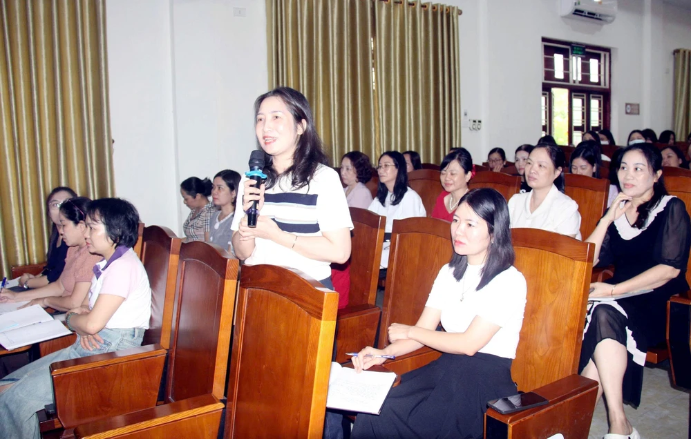 Hưng Yên tìm giải pháp khắc phục tình trạng phát âm và viết chính tả nhầm lẫn 2 phụ âm đầu L-N - Ảnh 2.