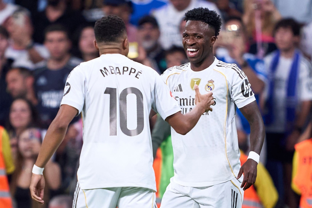 Real Madrid: Khi Mbappe hòa nhịp với Vinicius - Ảnh 1.