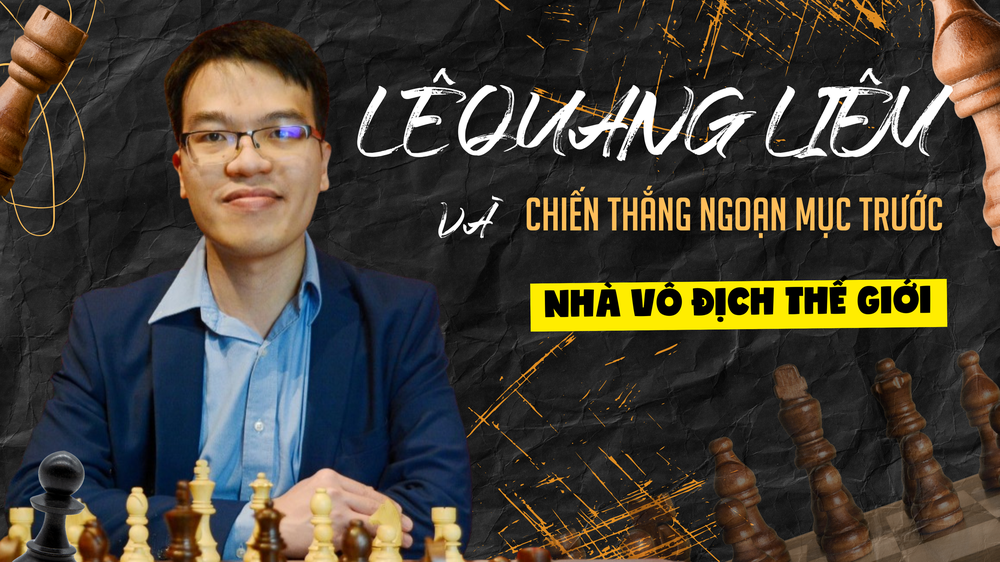 Ván cờ hay nhất của Lê Quang Liêm: Thắng nhà vô địch thế giới, nhận mưa lời khen từ truyền thông quốc tế - Ảnh 1.