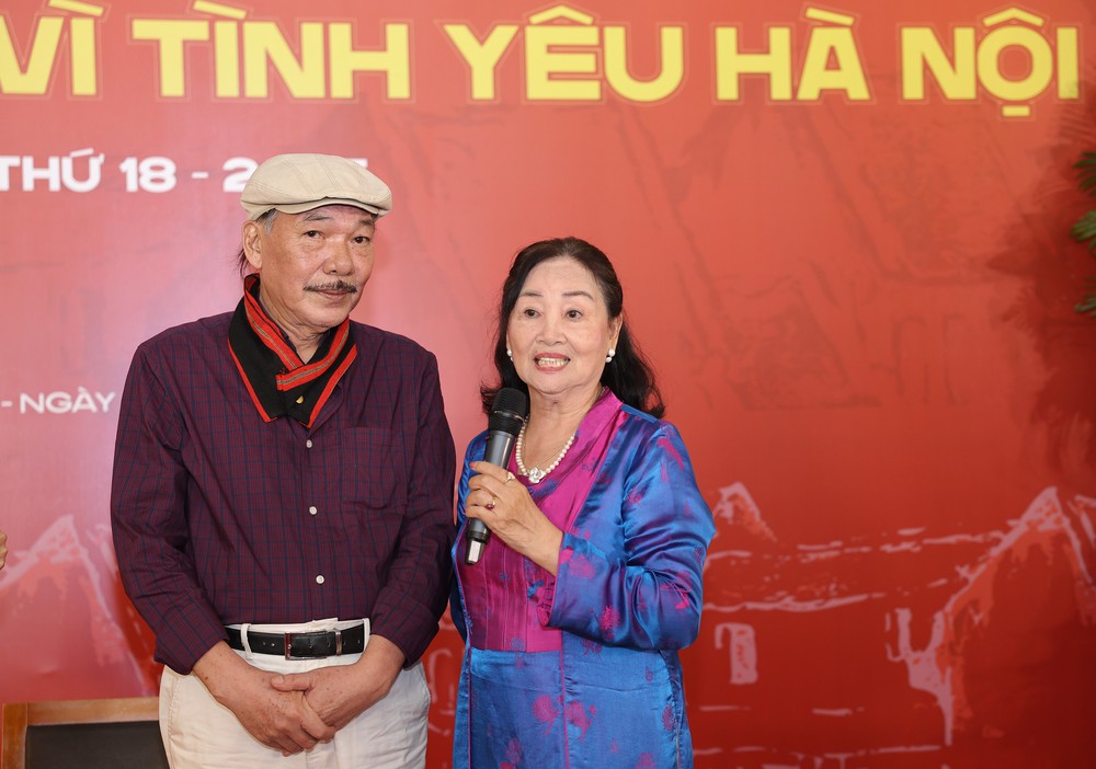 &quot;Dư âm&quot; Giải Bùi Xuân Phái - Vì tình yêu Hà Nội 2025: Hà Nội đón &quot;chàng lãng tử du ca&quot; Trần Tiến - Ảnh 2.