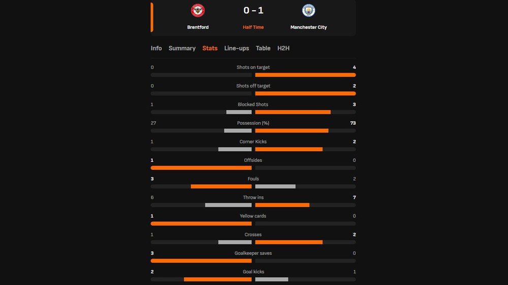 TRỰC TIẾP bóng đá Brentford vs Man City: Haaland ghi bàn, 1-0 cho Man City - Ảnh 2.