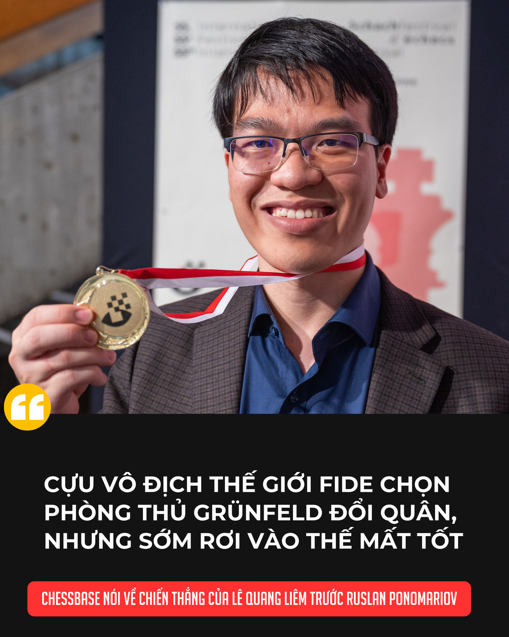 Ván cờ hay nhất của Lê Quang Liêm: Thắng nhà vô địch thế giới, nhận mưa lời khen từ truyền thông quốc tế - Ảnh 4.