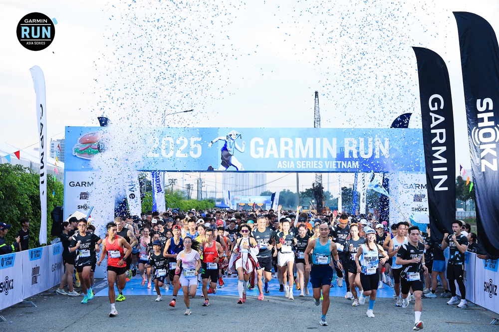 Garmin Run Vietnam 2025: Dấu ấn kết nối cộng đồng chạy bộ Việt - Ảnh 1.
