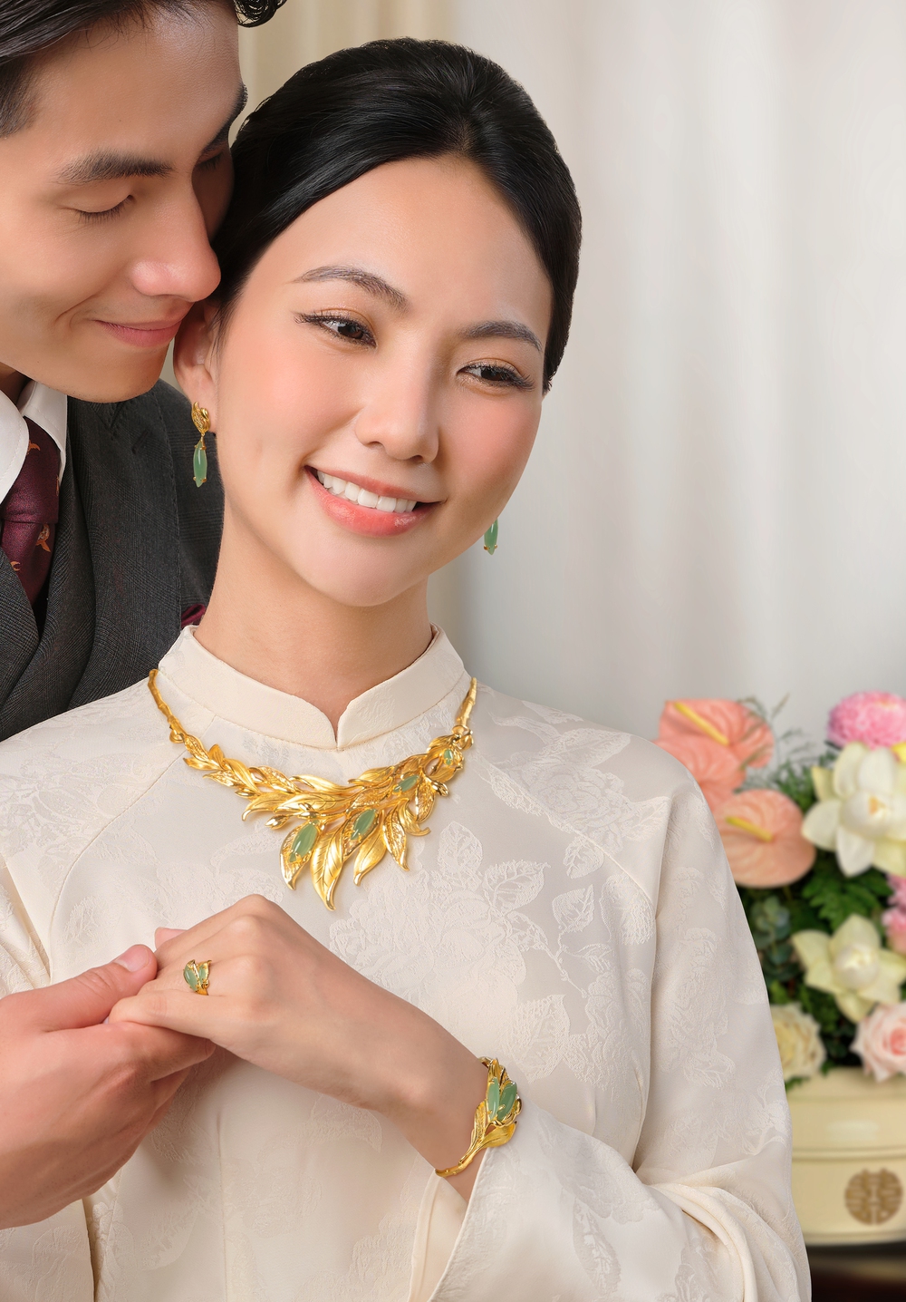 Thị trường trang sức cưới 2025 sôi động với loạt thiết kế mới - Ảnh 1.