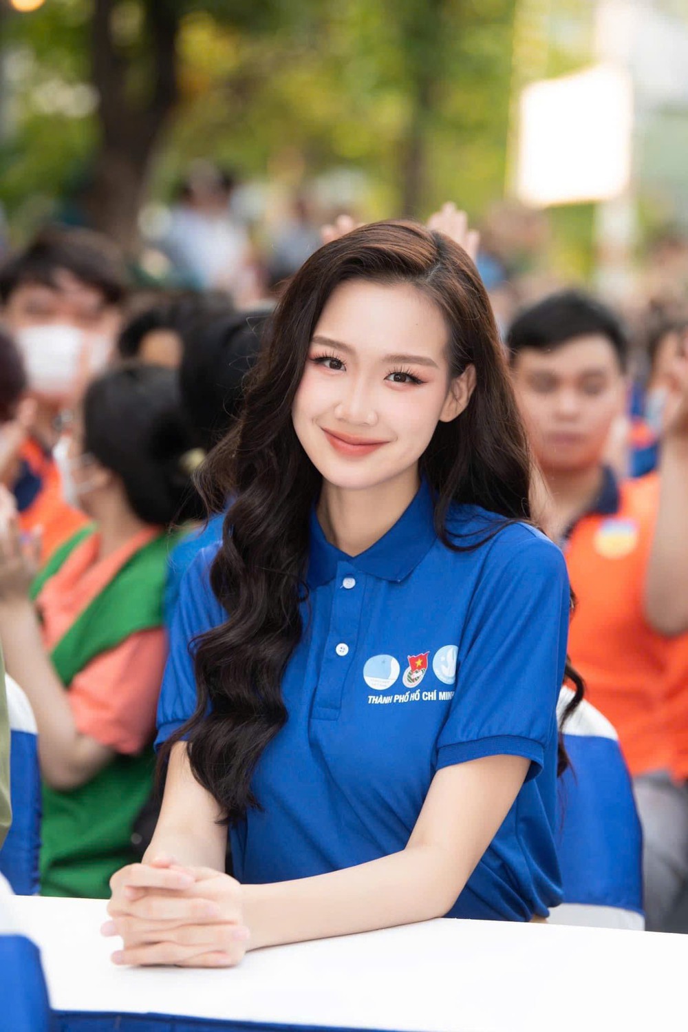 Hoa hậu lan tỏa vẻ đẹp tri thức và cống hiến - Ảnh 1.