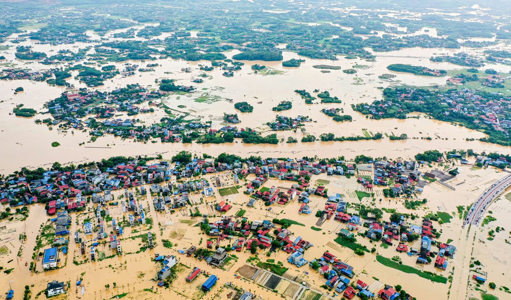 Thái Nguyên: Lũ đặc biệt lớn trên sông Cầu, có thể vượt mực nước lũ lịch sử năm 2024 - Ảnh 2.