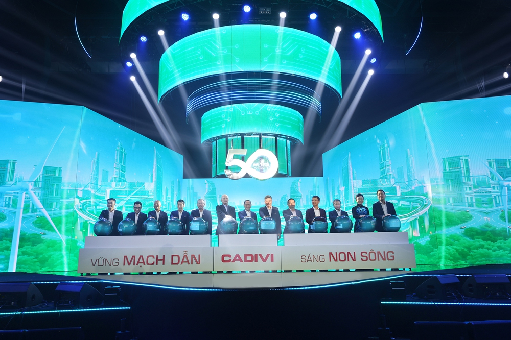 CADIVI kỷ niệm 50 năm thành lập: &quot;Vững mạch dẫn, Sáng non sông&quot; - Ảnh 2.