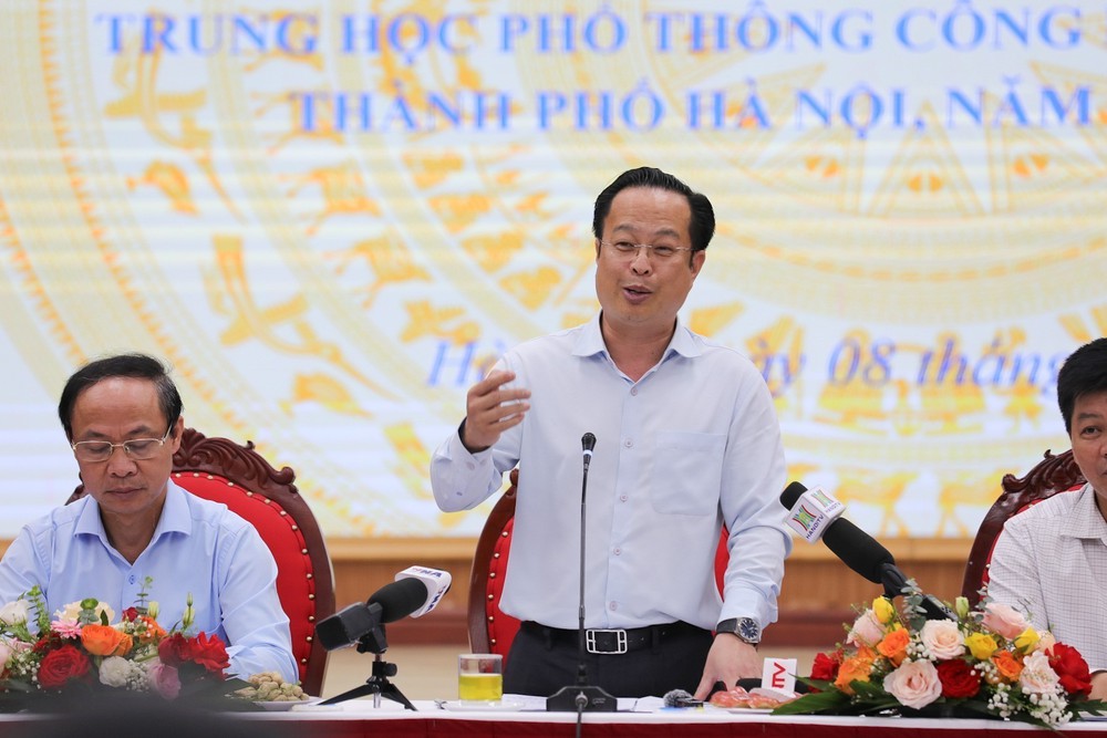 Hà Nội: Dạy và học trực tuyến, khắc phục hậu quả mưa ngập - Ảnh 3.