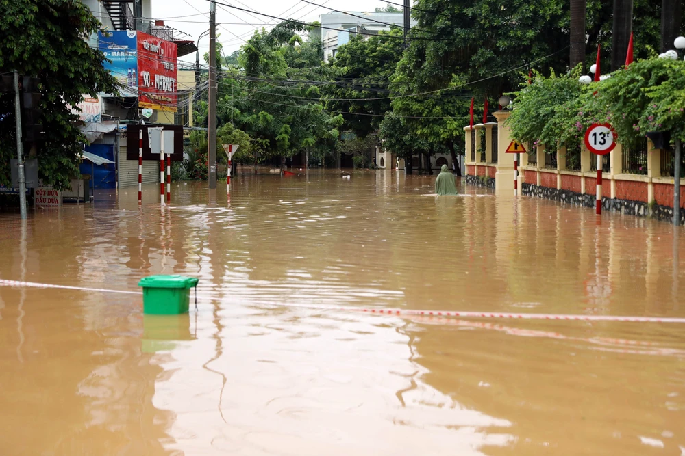 Tuyên Quang: Mưa lớn gây ngập úng cục bộ một số nơi - Ảnh 3.