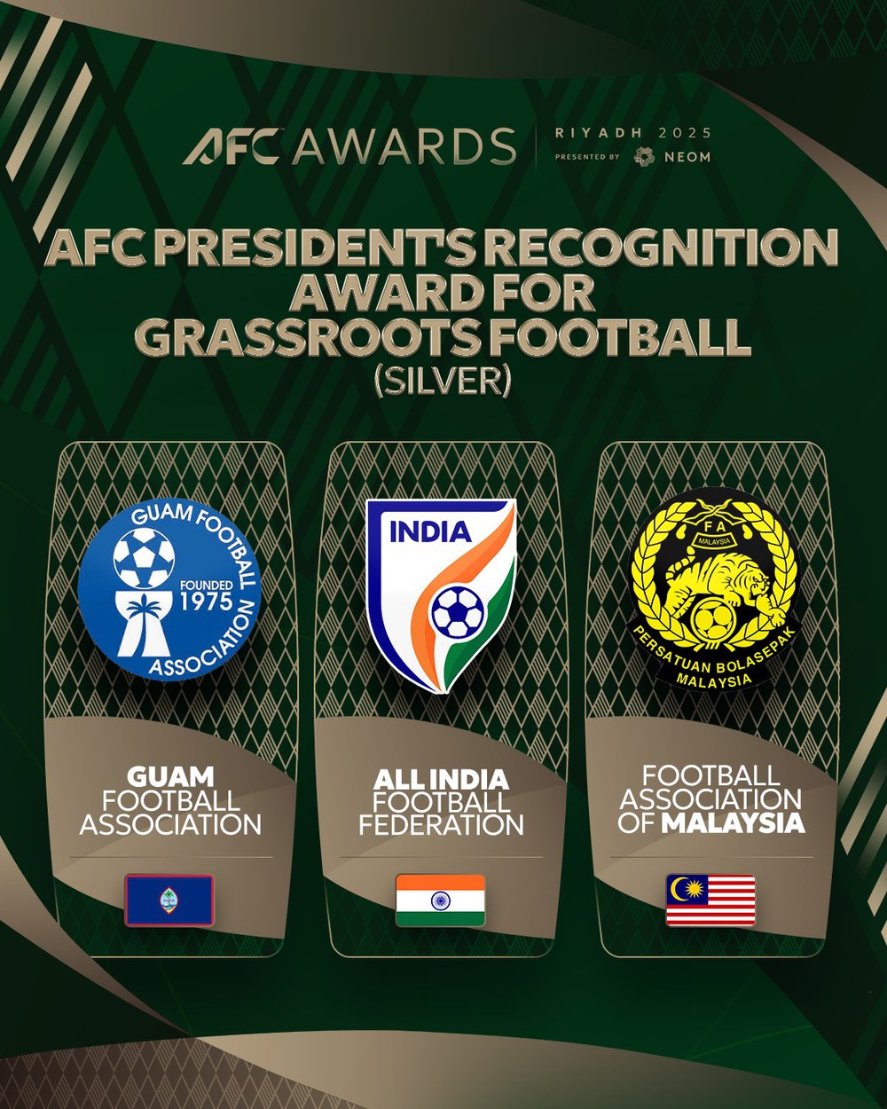 LĐBĐ Malaysia được đề cử giải thưởng danh giá từ AFC - Ảnh 1.