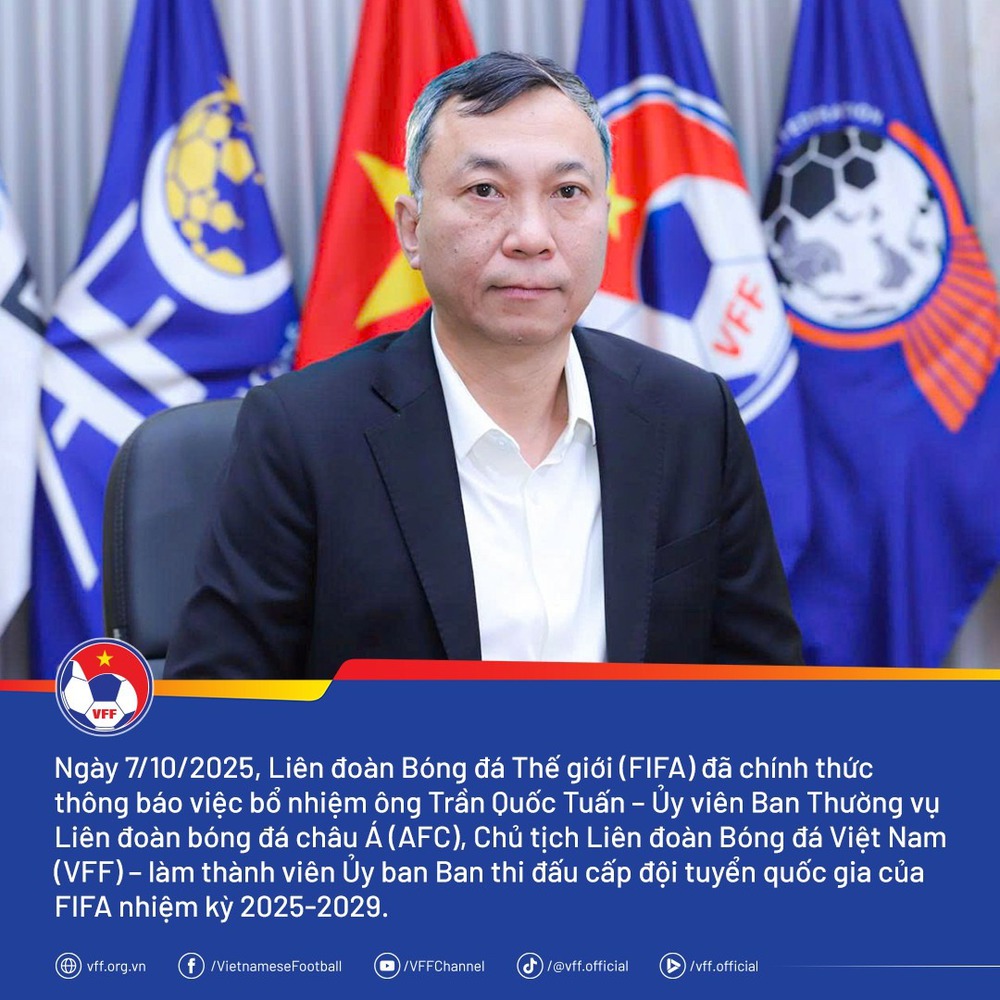 VFF vinh dự có 3 đại diện được bầu vào các Ủy ban chuyên môn của FIFA - Ảnh 1.