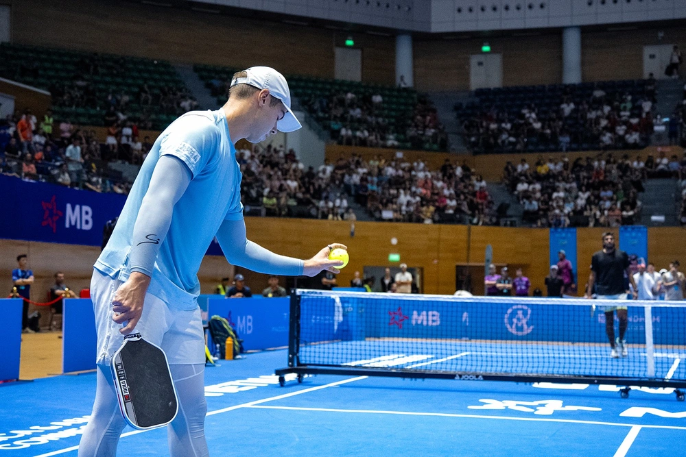 Huyền thoại pickleball Ben Johns khoe ảnh du đấu Việt Nam, khen CĐV hết lời - Ảnh 4.