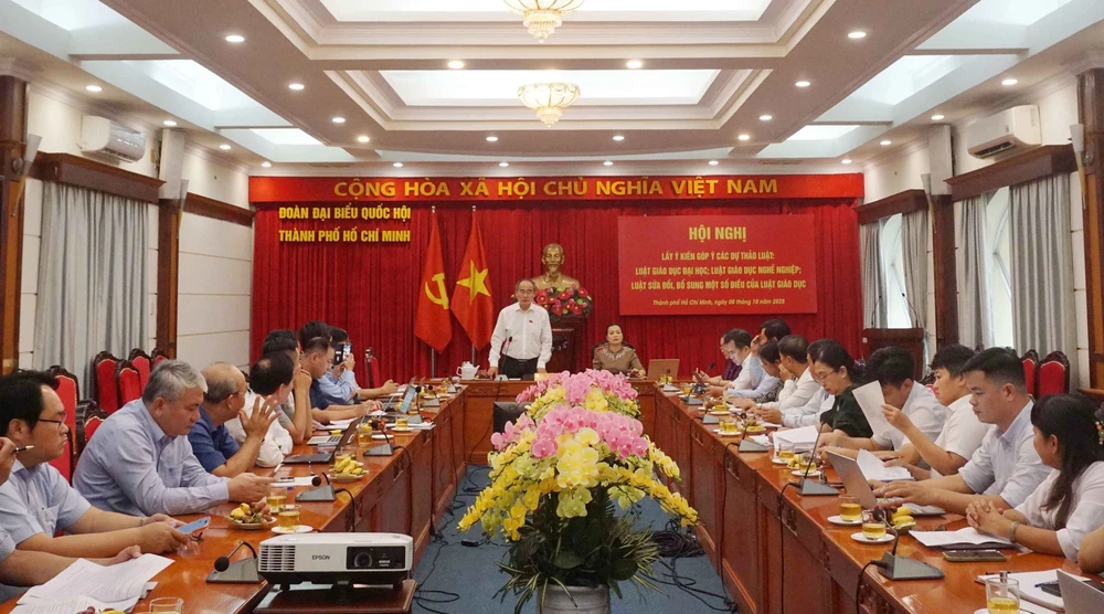 Các dự thảo luật thể hiện rõ tinh thần đột phá về giáo dục và đào tạo - Ảnh 1.