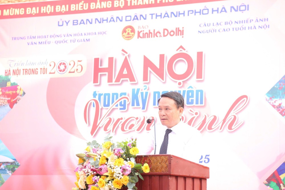 Triển lãm 80 tác phẩm ảnh về “Hà Nội trong kỷ nguyên vươn mình” - Ảnh 1.