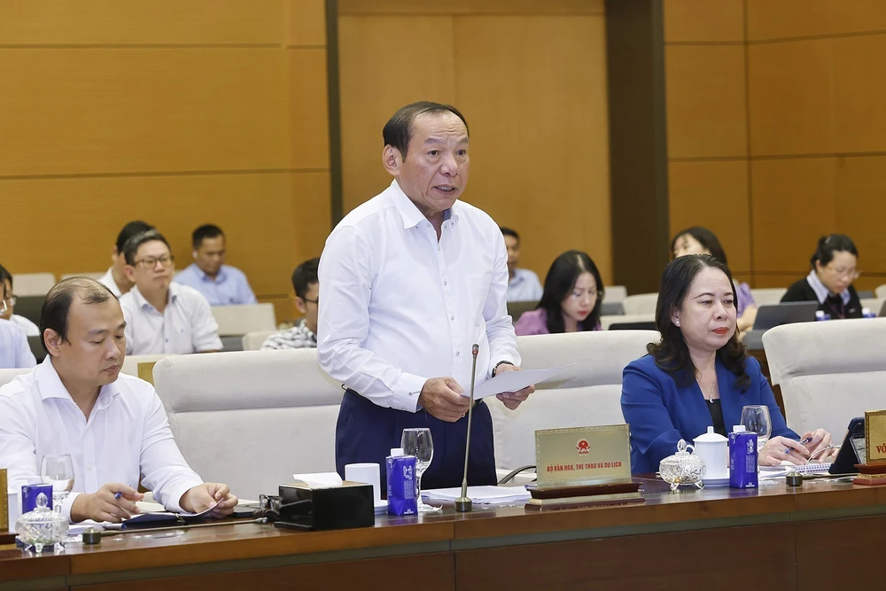 Phiên họp thứ 50 Ủy ban Thường vụ Quốc hội: Làm rõ cơ chế tài chính của Cơ quan truyền thông chủ lực đa phương tiện - Ảnh 5.