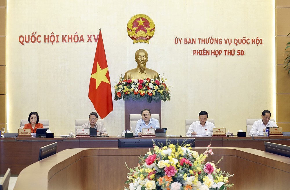 Phiên họp thứ 50 Ủy ban Thường vụ Quốc hội: Làm rõ cơ chế tài chính của Cơ quan truyền thông chủ lực đa phương tiện - Ảnh 1.