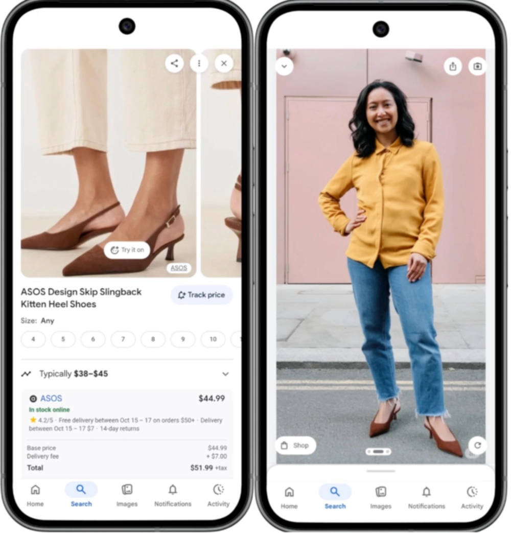 Google mở rộng công nghệ thử đồ ảo sử dụng AI, tăng trải nghiệm mua sắm - Ảnh 2.