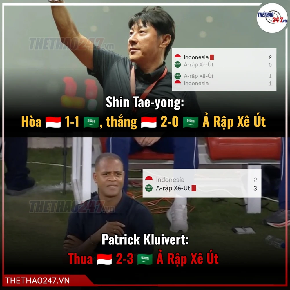 Indonesia có tiếc HLV Shin Tae-yong sau thất bại của Kluivert trước Ả Rập Xê Út? - Ảnh 1.