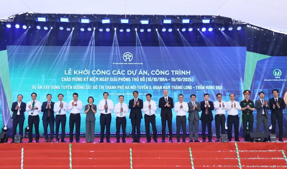 Hà Nội khởi công tuyến Metro Nam Thăng Long - Trần Hưng Đạo - Ảnh 2.