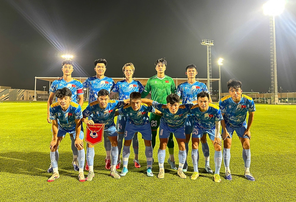 Tân binh Việt kiều Nga ghi dấu ấn, U23 Việt Nam vẫn thua Qatar - Ảnh 1.