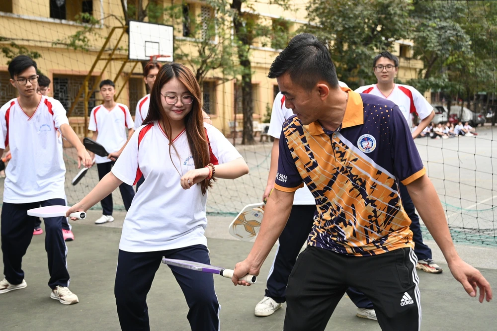 Pickleball trở thành môn học thể chất ở trường đại học, sinh viên đăng ký kín chỗ chỉ sau vài giờ mở lớp - Ảnh 1. Pickleball trở thành môn học thể chất ở trường đại học, sinh viên đăng ký kín chỗ chỉ sau vài giờ mở lớp - Ảnh 1.