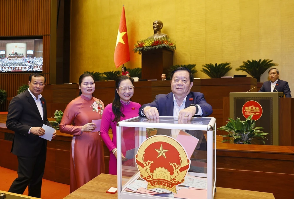 Đồng chí Đỗ Văn Chiến được bầu giữ chức Phó Chủ tịch Quốc hội - Ảnh 4.