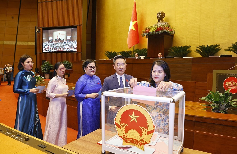 Đồng chí Đỗ Văn Chiến được bầu giữ chức Phó Chủ tịch Quốc hội - Ảnh 5.