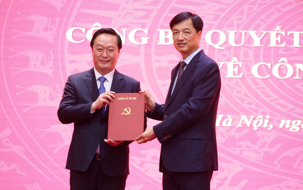 Đồng chí Nguyễn Đức Trung giữ chức Phó Bí thư Thành ủy Hà Nội - Ảnh 3. Đồng chí Nguyễn Đức Trung giữ chức Phó Bí thư Thành ủy Hà Nội - Ảnh 3.