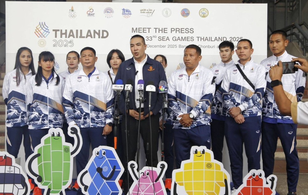 Cầu mây Thái Lan đặt mục tiêu giành trọn 11 HCV SEA Games 2025 - Ảnh 1. Cầu mây Thái Lan đặt mục tiêu giành trọn 11 HCV SEA Games 2025 - Ảnh 1.