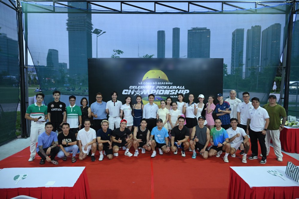 Chính thức khởi động Celebrity Pickleball Championship mùa 2 - Ảnh 1. Chính thức khởi động Celebrity Pickleball Championship mùa 2 - Ảnh 1.
