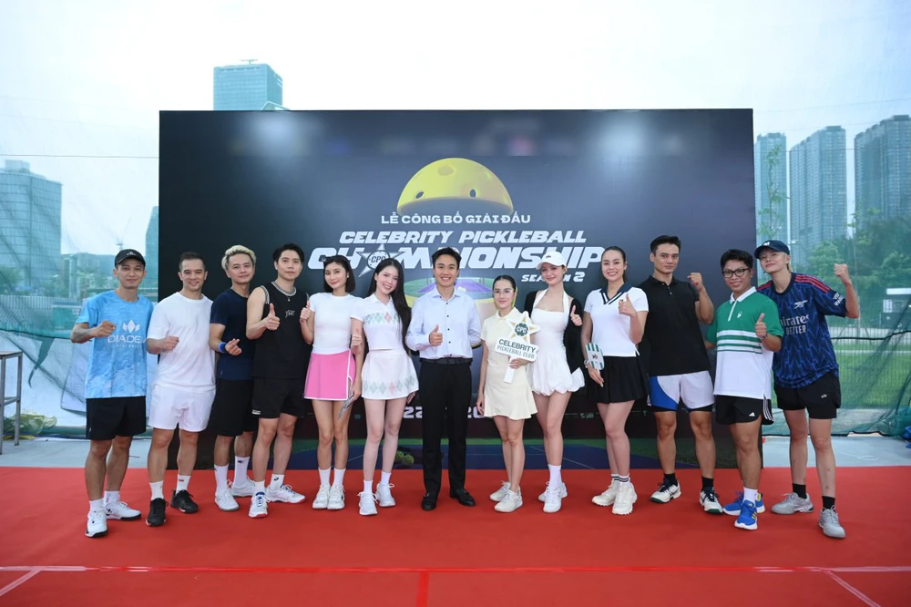 Chính thức khởi động Celebrity Pickleball Championship mùa 2 - Ảnh 2. Chính thức khởi động Celebrity Pickleball Championship mùa 2 - Ảnh 2.
