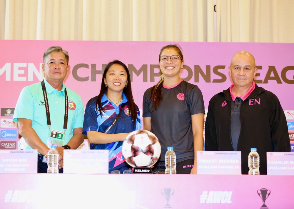 Bảng A AFC Women’s Champions League 2025/26, TP.HCM – Stallion Laguna (19h00 ngày 13/11): Khởi đầu cho giấc mơ châu Á - Ảnh 1. Bảng A AFC Women’s Champions League 2025/26, TP.HCM – Stallion Laguna (19h00 ngày 13/11): Khởi đầu cho giấc mơ châu Á - Ảnh 1.