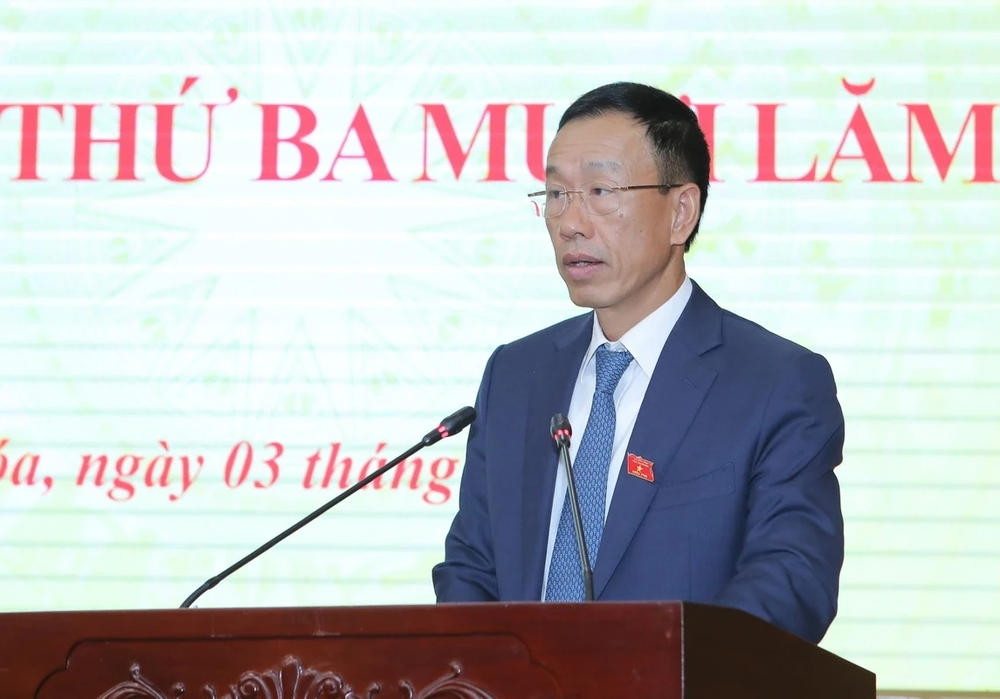 Phê chuẩn kết quả bầu, bãi nhiệm chức vụ Phó Chủ tịch UBND tỉnh Thanh Hóa - Ảnh 1. Phê chuẩn kết quả bầu, bãi nhiệm chức vụ Phó Chủ tịch UBND tỉnh Thanh Hóa - Ảnh 1.