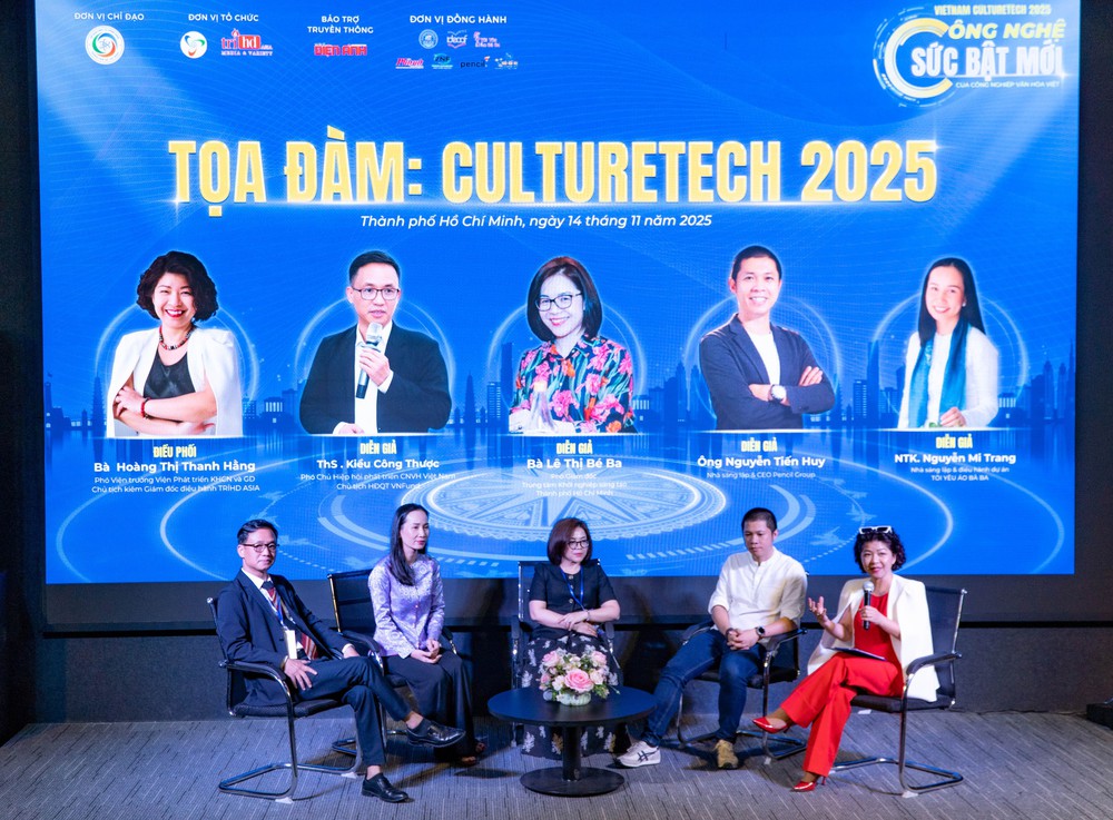 Vietnam CultureTech 2025: Công nghệ – sức bật mới của công nghiệp văn hoá Việt Nam - Ảnh 4.