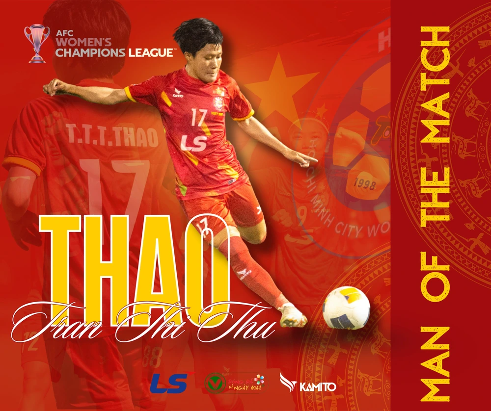 AFC vinh danh lá chắn thép, "người hùng" thầm lặng của bóng đá nữ TP.HCM - Ảnh 2. AFC vinh danh lá chắn thép, "người hùng" thầm lặng của bóng đá nữ TP.HCM - Ảnh 2.